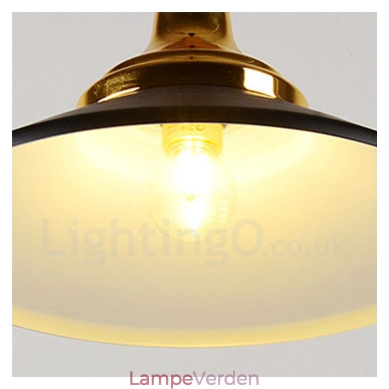 1 lys moderne moderne pendant loftslampe