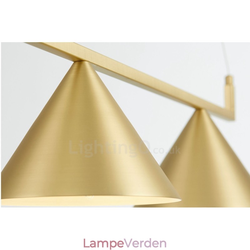 3 lys moderne moderne pendant loftslampe