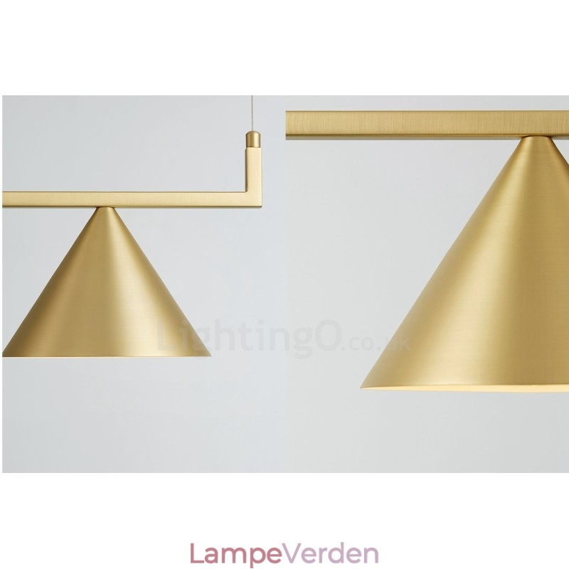 3 lys moderne moderne pendant loftslampe