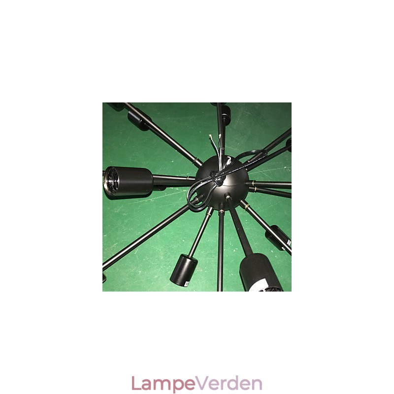 Nordamerikansk stil minimalistisk radial 18 lys lysekrone