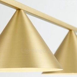 3 lys moderne moderne pendant loftslampe
