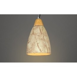 1 lys cement moderne moderne pendel loftslampe