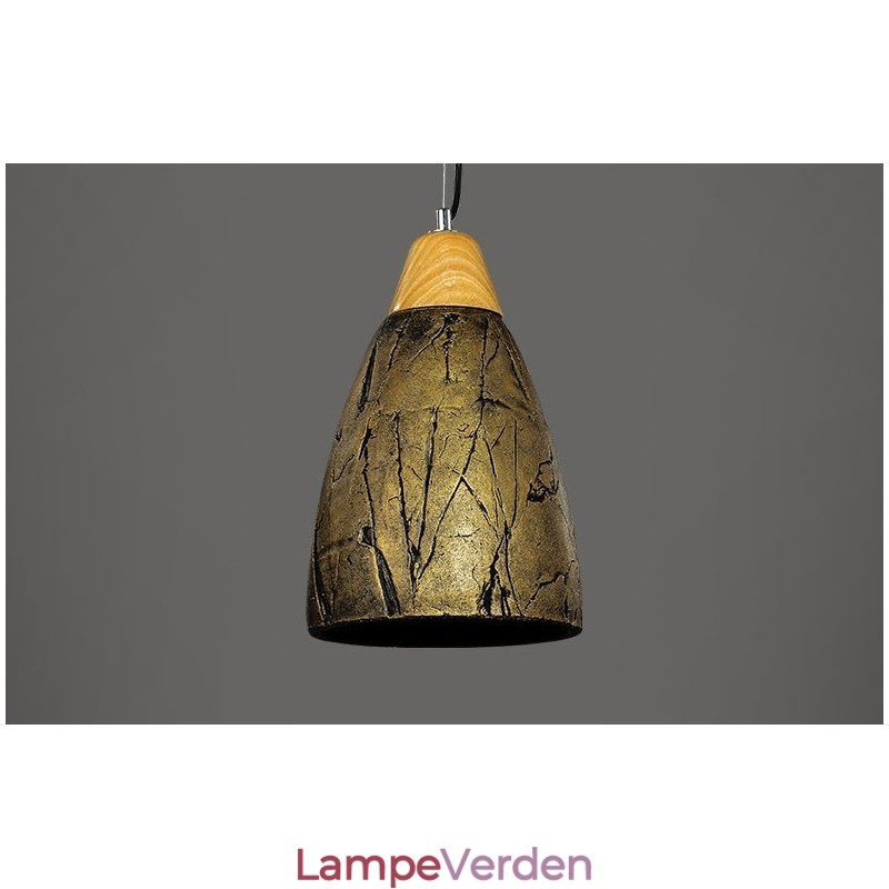 1 lys cement moderne moderne pendel loftslampe