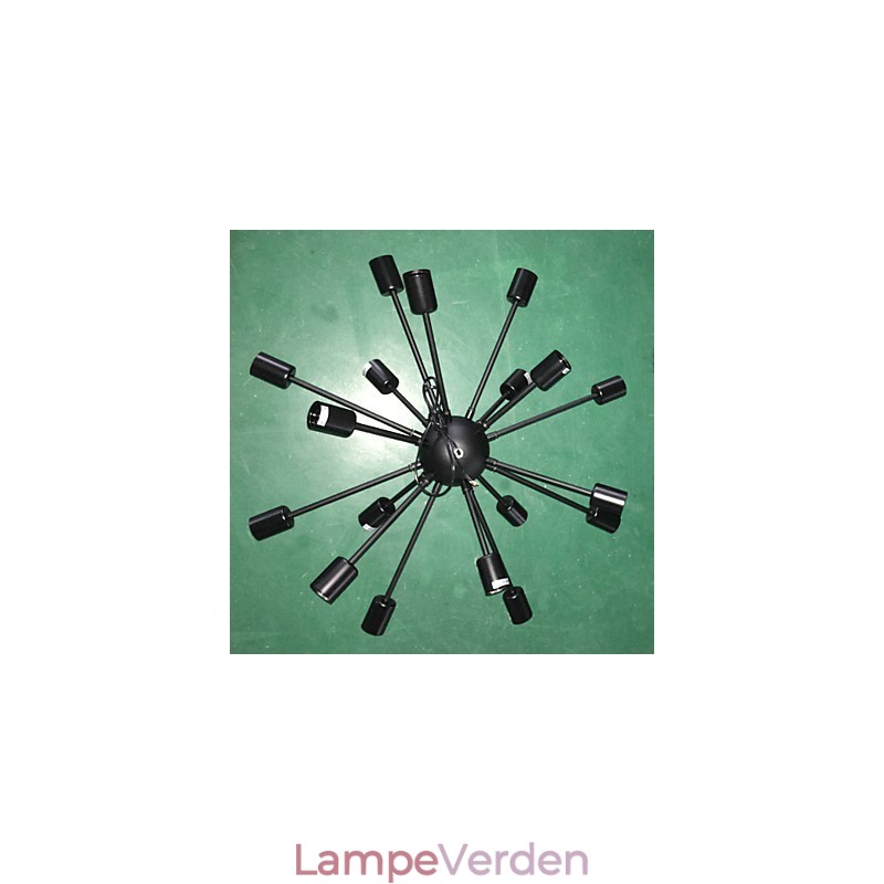 Nordamerikansk stil minimalistisk radial 18 lys lysekrone