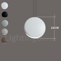 1 lys cement moderne moderne pendant loftslampe