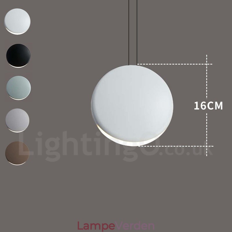 1 lys cement moderne moderne pendant loftslampe