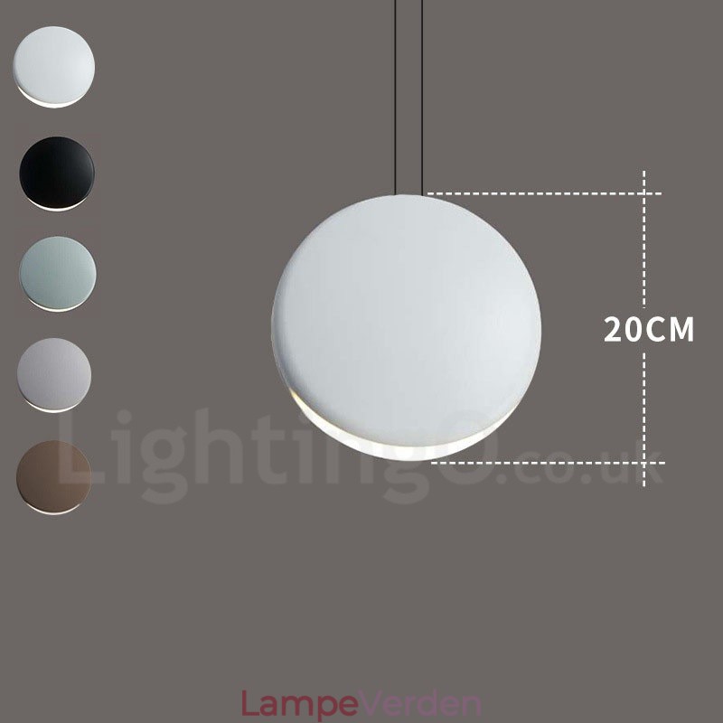 1 lys cement moderne moderne pendant loftslampe