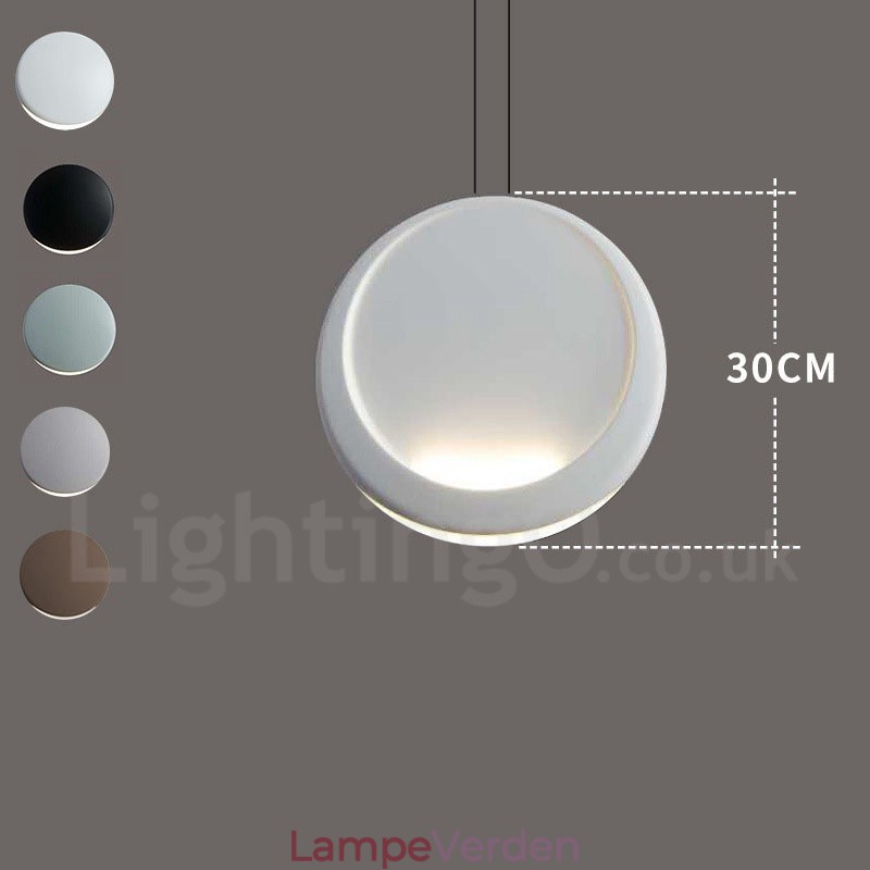 1 lys cement moderne moderne pendant loftslampe
