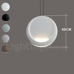 1 lys cement moderne moderne pendant loftslampe