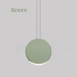 1 lys cement moderne moderne pendant loftslampe