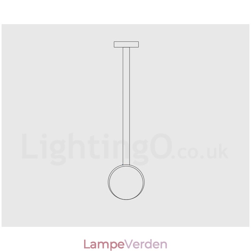 1 lys cement moderne moderne pendant loftslampe