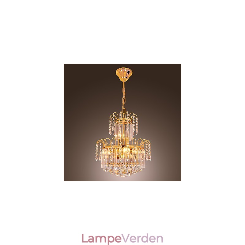 Luksus krystal lysekrone med 7 lys