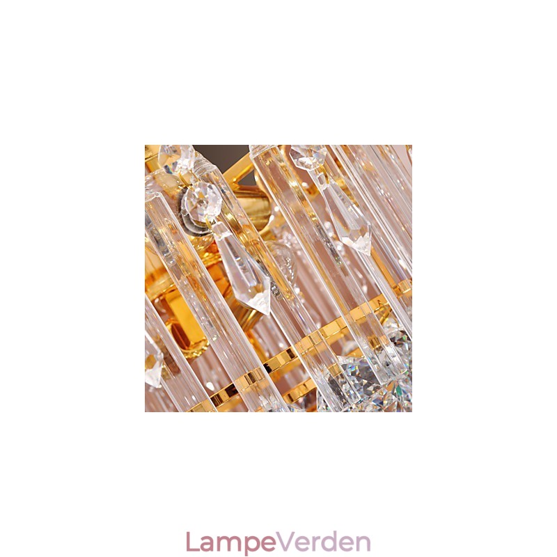 Luksus krystal lysekrone med 7 lys