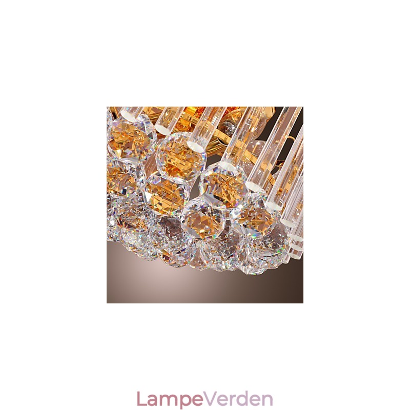 Luksus krystal lysekrone med 7 lys