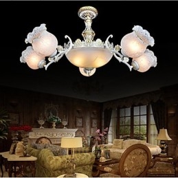Lysekrone Traditionel Klassisk Vintage Retro Metal