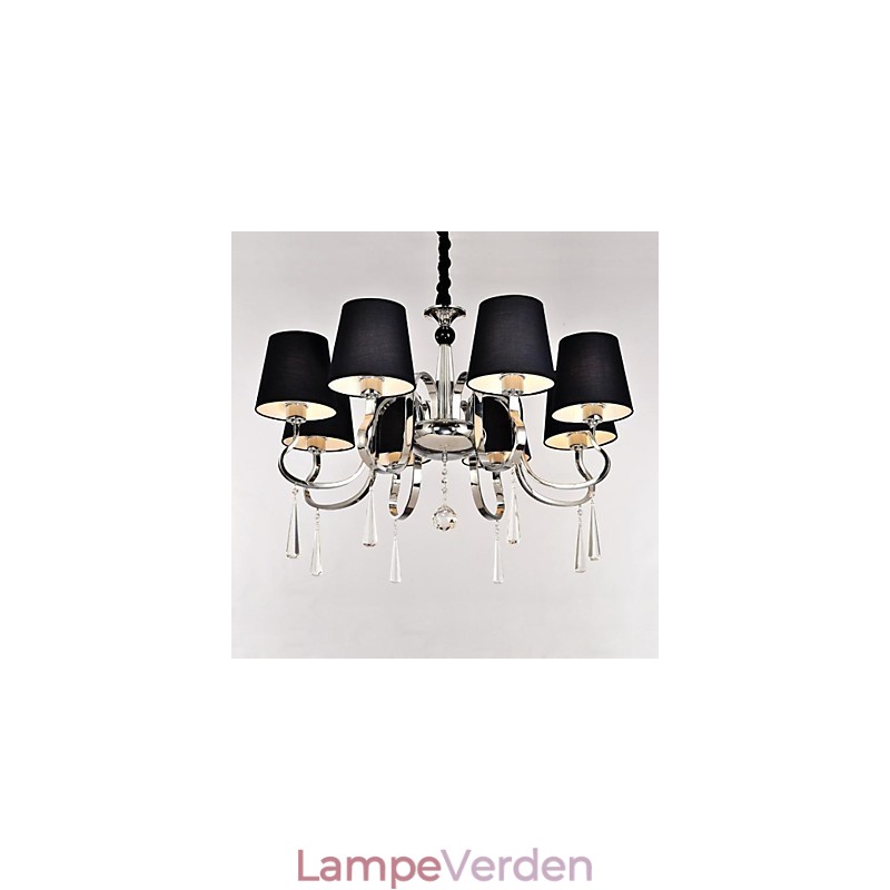 Traditionel klassisk nikkel metal lysekrone