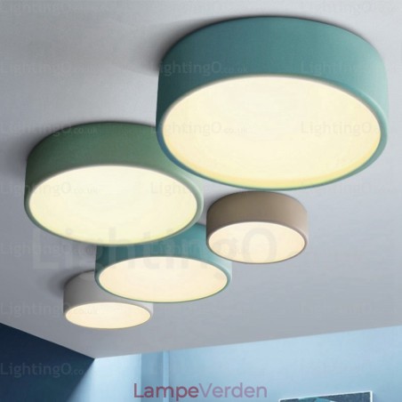 1 lys nordisk loftslampe med akrylskærm 1 lys nordisk loftslampe med akrylskærm