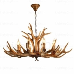 8 Light Country Rustik Nordisk Moderne Moderne Lysekrone