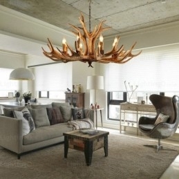 8 Light Country Rustik Nordisk Moderne Moderne Lysekrone
