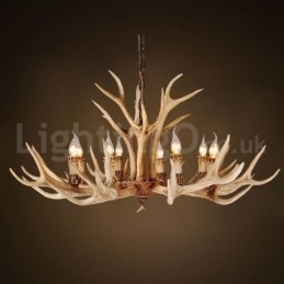 8 Light Country Rustik Nordisk Moderne Moderne Lysekrone