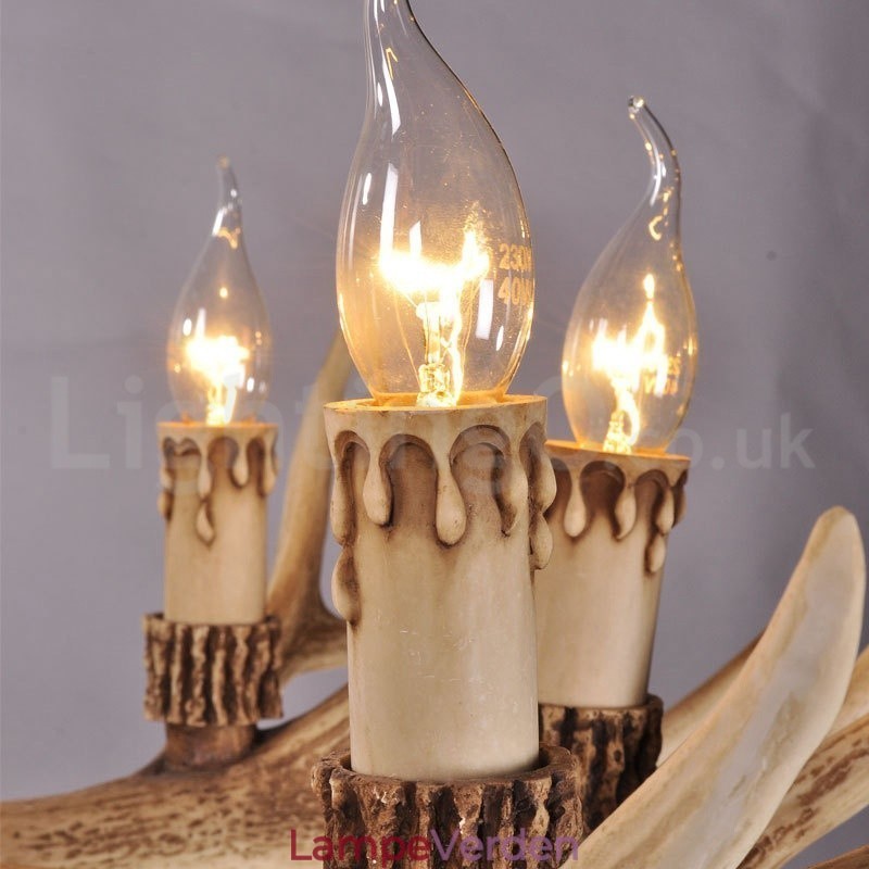 8 Light Country Rustik Nordisk Moderne Moderne Lysekrone