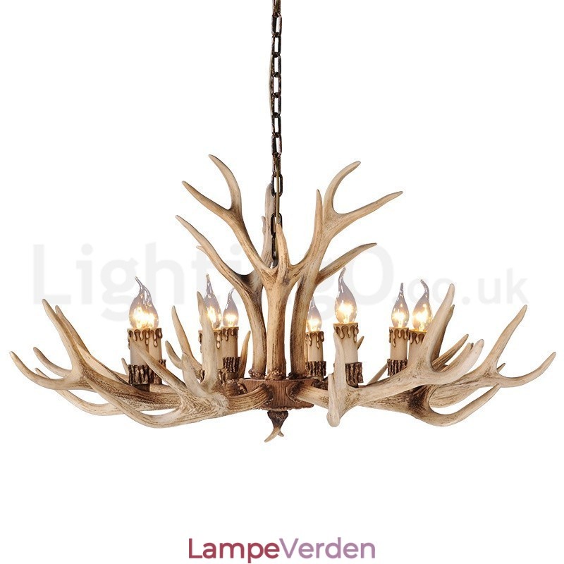 8 Light Country Rustik Nordisk Moderne Moderne Lysekrone