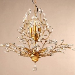 8 Light Country rustik lysekrone