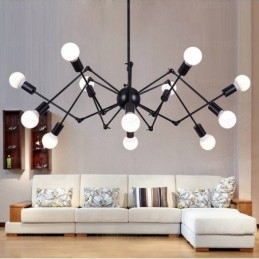 12 lyse vintage retro lysekronebutikker