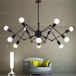 12 lyse vintage retro lysekronebutikker