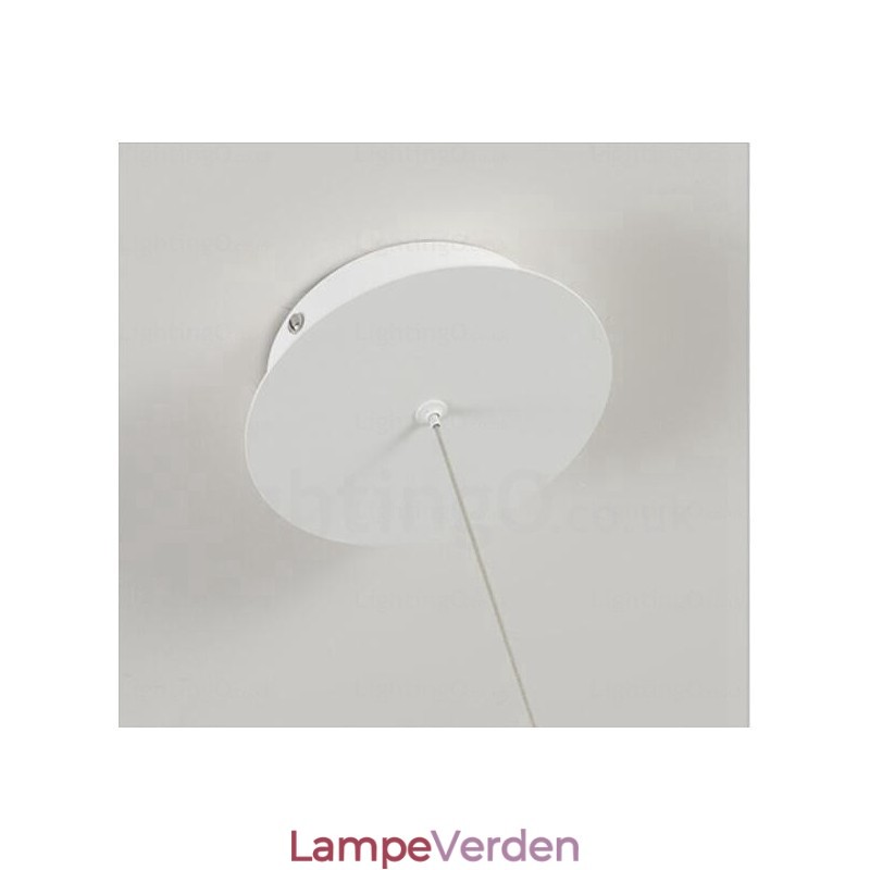 1 lys moderne moderne pendel med akrylskærm