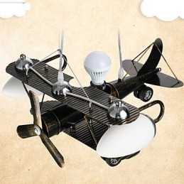 Børnelampe Fly lamper Og lanterner lampe Boy Cartoon belysning