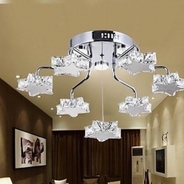 Flush Mount 7 Light Modern galvaniseret rustfri