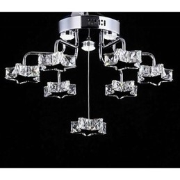Flush Mount 7 Light Modern galvaniseret rustfri