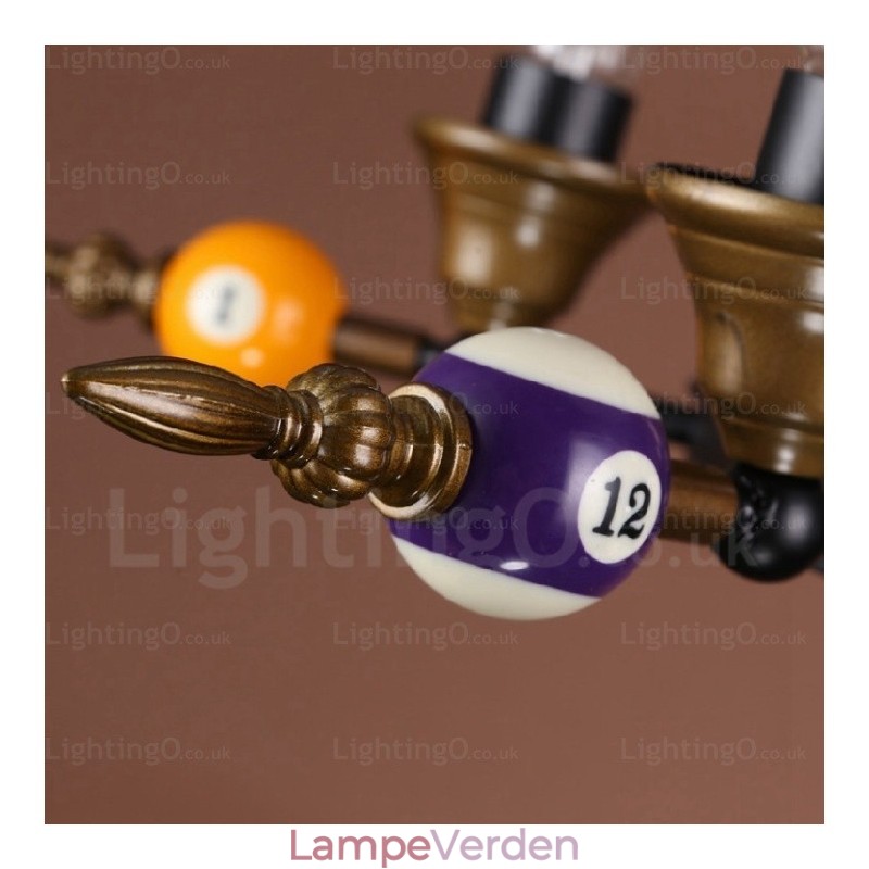 4 Light Country Rustik Vintage Retro Pendel Light