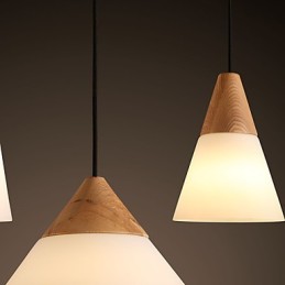 Lysekrone Mini Style Moderne Moderne Metal 3 Light Pendel Light