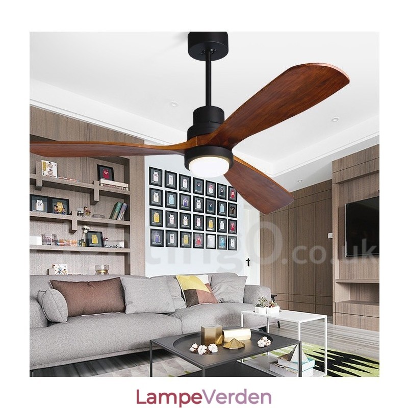 36" 42" 52" Nordic Modern Contemporary Loftsventilator