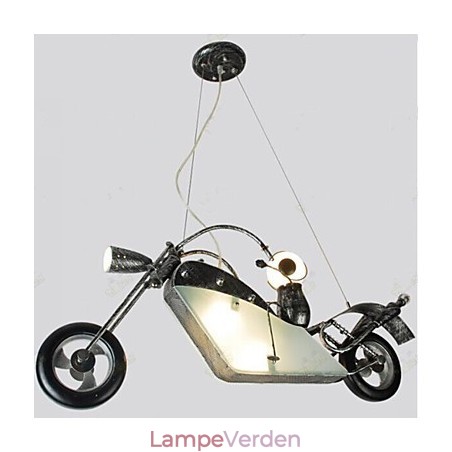 Nostalgiske børn dreng Motorcykel jern lysekrone belysning lamper Nostalgiske børn dreng Motorcykel jern lysekrone belysning lamper