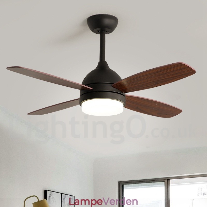 42" Country Nordic Modern Contemporary Loftsventilator