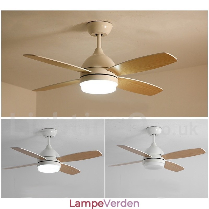 42" Country Nordic Modern Contemporary Loftsventilator