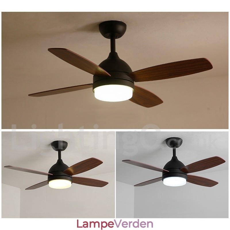 42" Country Nordic Modern Contemporary Loftsventilator