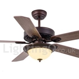 42" 48" 52" Country Retro Rustic Lodge Vintage Loftsventilator