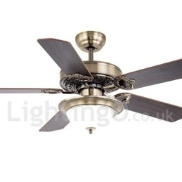 42" 48" 52" Country Retro Rustic Lodge Vintage Loftsventilator