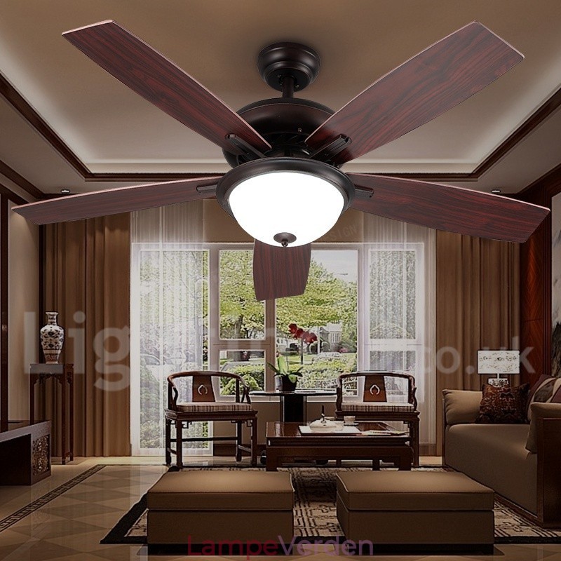 52" Country Retro Rustic Lodge Vintage Loftsventilator