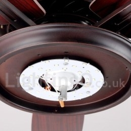 52" Country Retro Rustic Lodge Vintage Loftsventilator