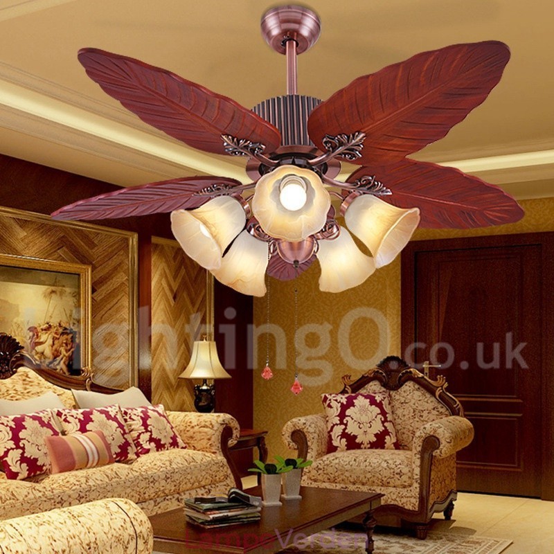 48" Country Retro Rustic Lodge Vintage Loftsventilator