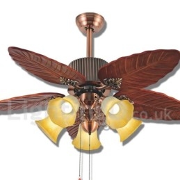 48" Country Retro Rustic Lodge Vintage Loftsventilator