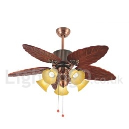 48" Country Retro Rustic Lodge Vintage Loftsventilator