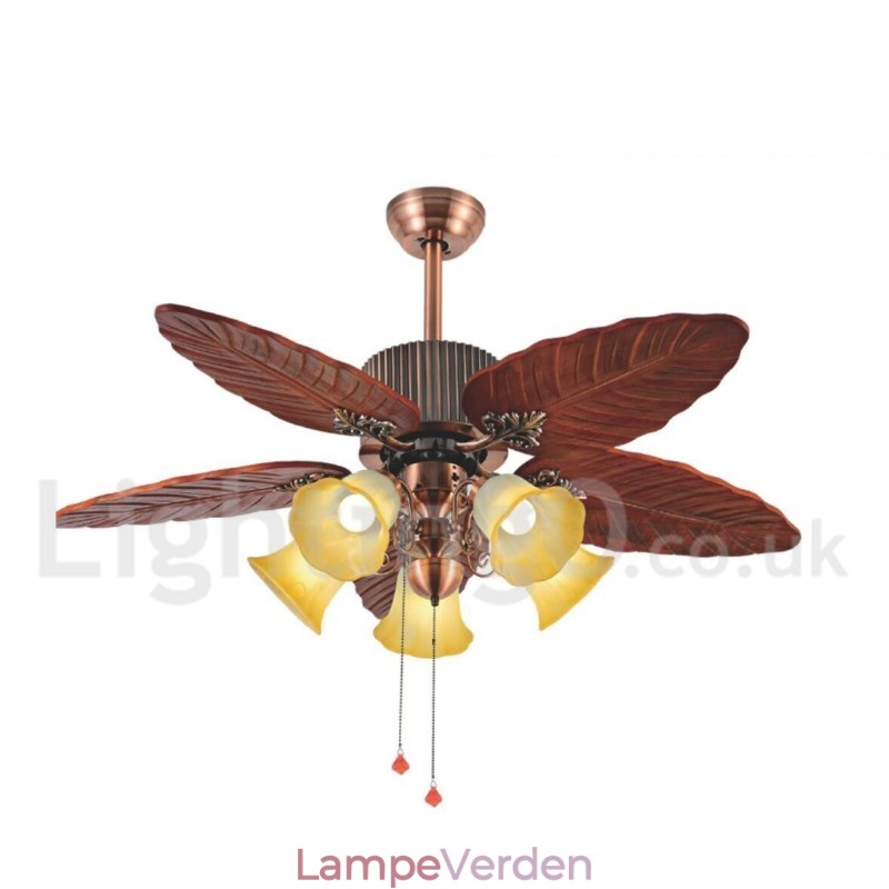 48" Country Retro Rustic Lodge Vintage Loftsventilator