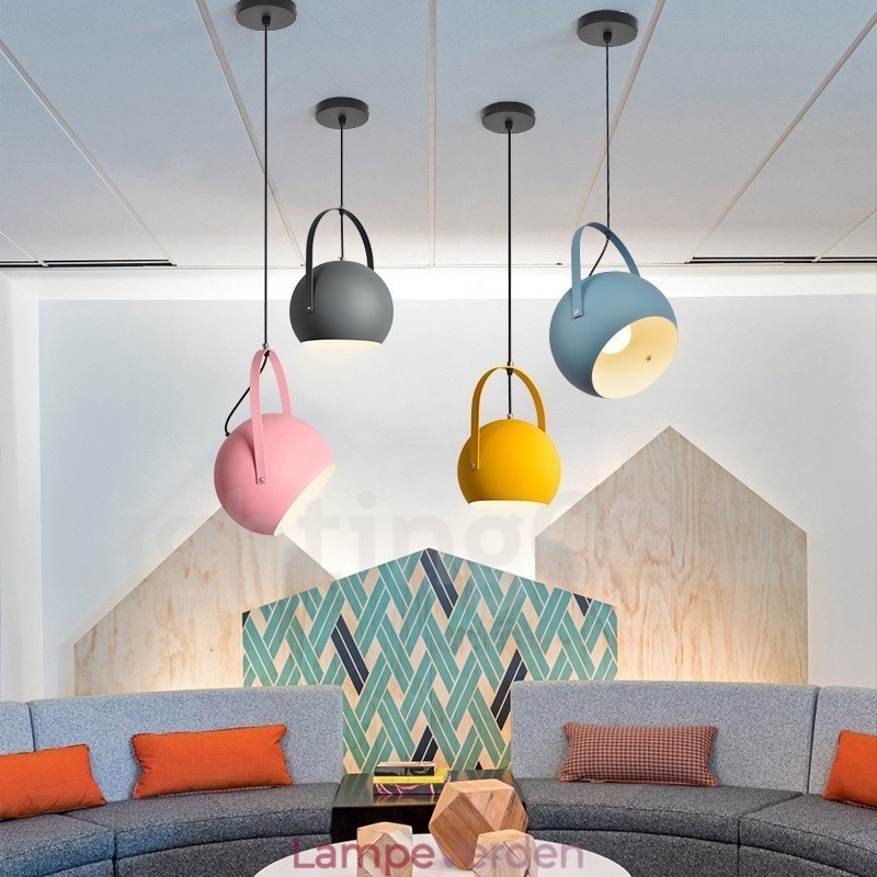 Northern Europe Steel Lighting Exhibition Store Pendellampe