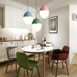 Moderne moderne stålbelysningspendel